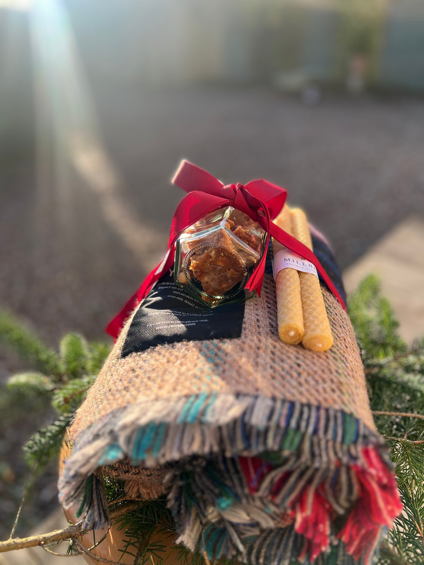The "cosy up in front of the fire" hamper
