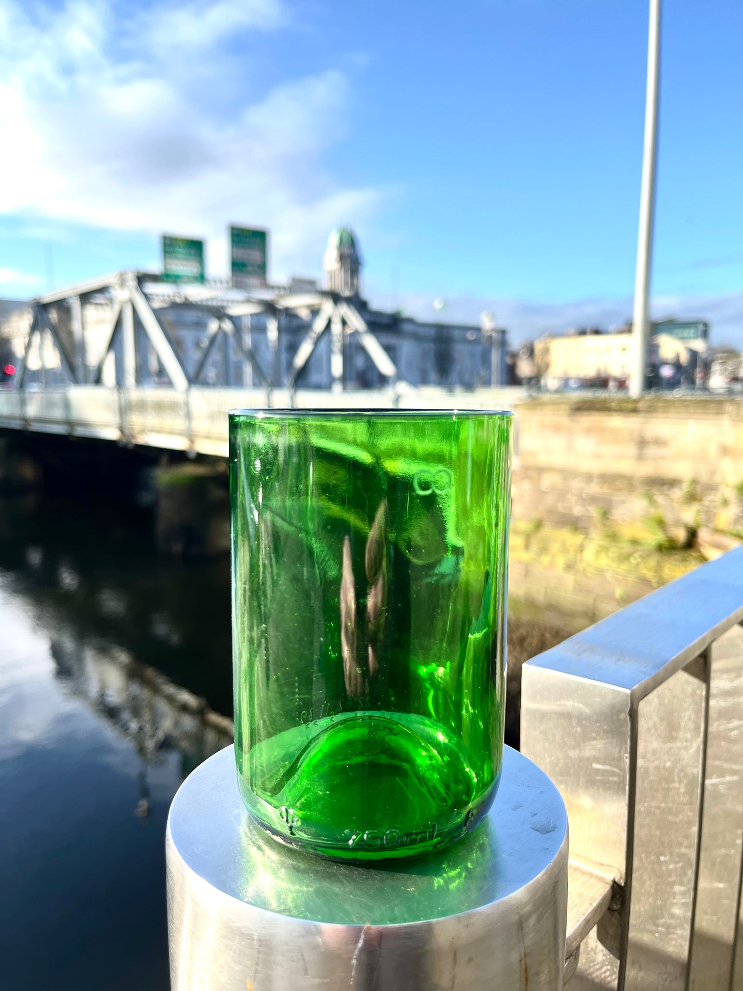 Tumblers, made from Wine bottles 4 pack