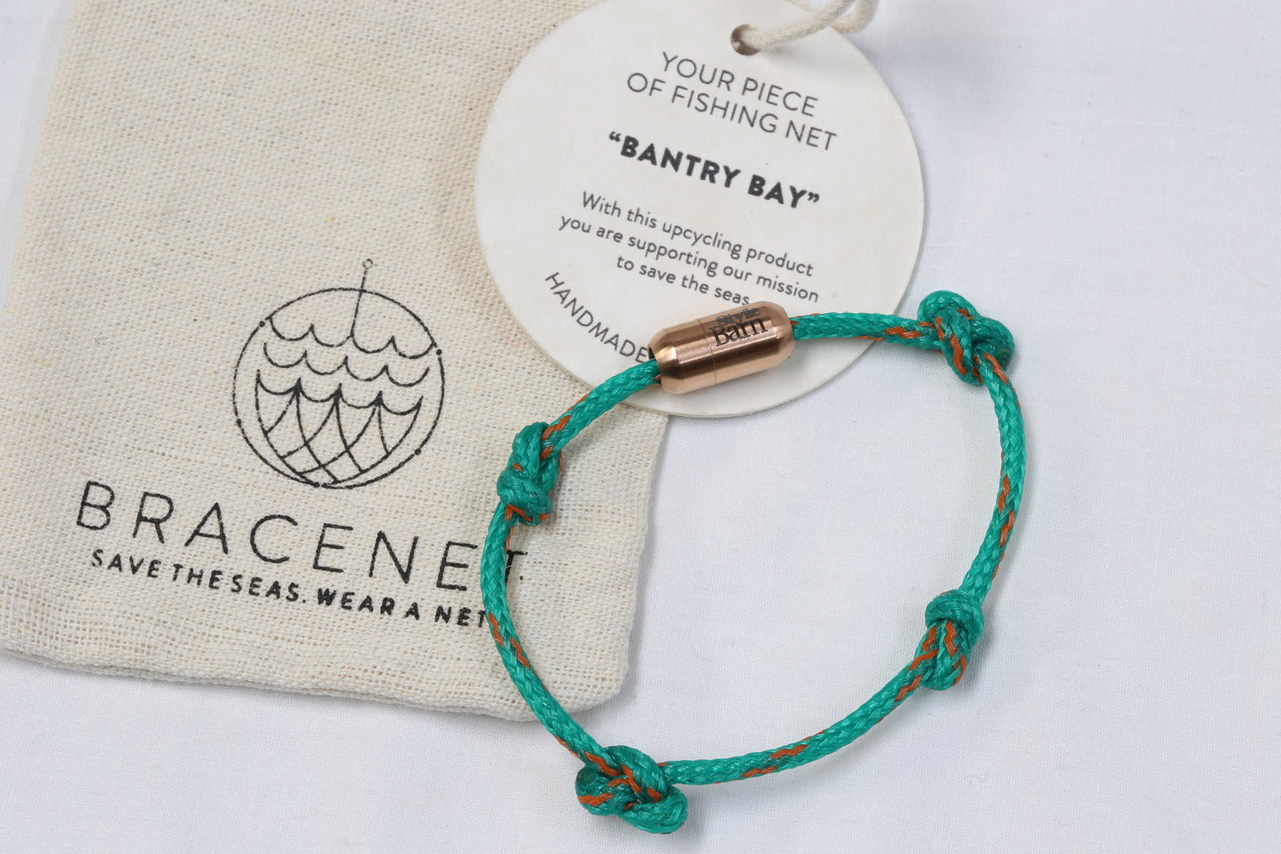 A Bracelet, made from a net recovered from Bantry Bay